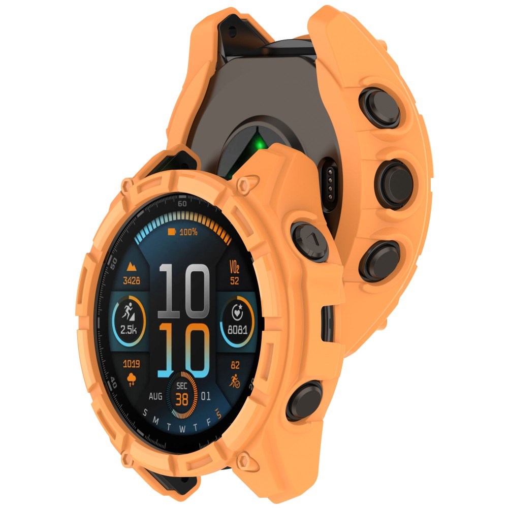 Garmin Tactix 8 Solar (51mm) - Bumper Plastik Cover - Orange
