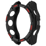 Garmin Tactix 8 Solar (51mm) - Bumper Plastik Cover - Sort / Rød