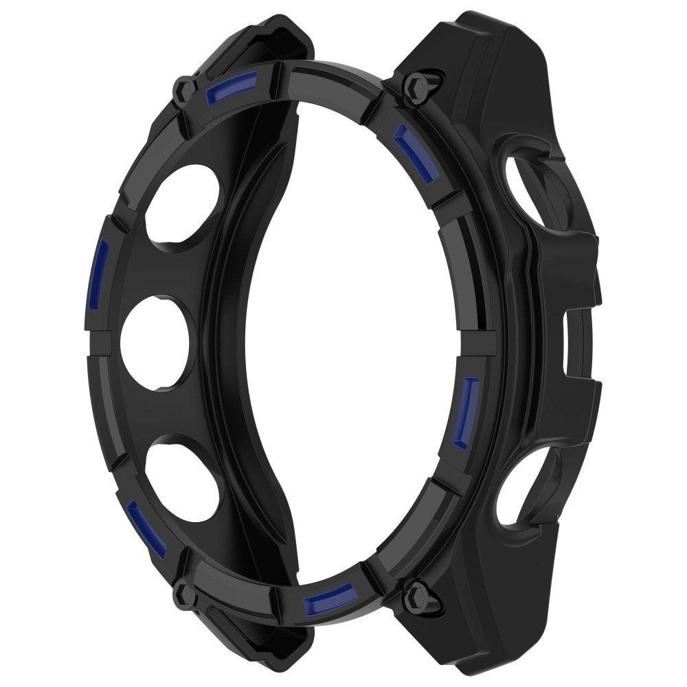 Garmin Tactix 8 Solar (51mm) - Bumper Plastik Cover - Sort / Blå