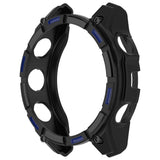Garmin Tactix 8 Solar (51mm) - Bumper Plastik Cover - Sort / Blå