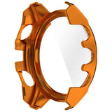 Garmin Tactix 8 AMOLED (51mm) - Hårdt Plastik Cover m. Beskyttelsesglas - Orange / Gul