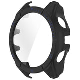Garmin Tactix 8 AMOLED (51mm) - Hårdt Plastik Cover m. Beskyttelsesglas - Sort / Blå