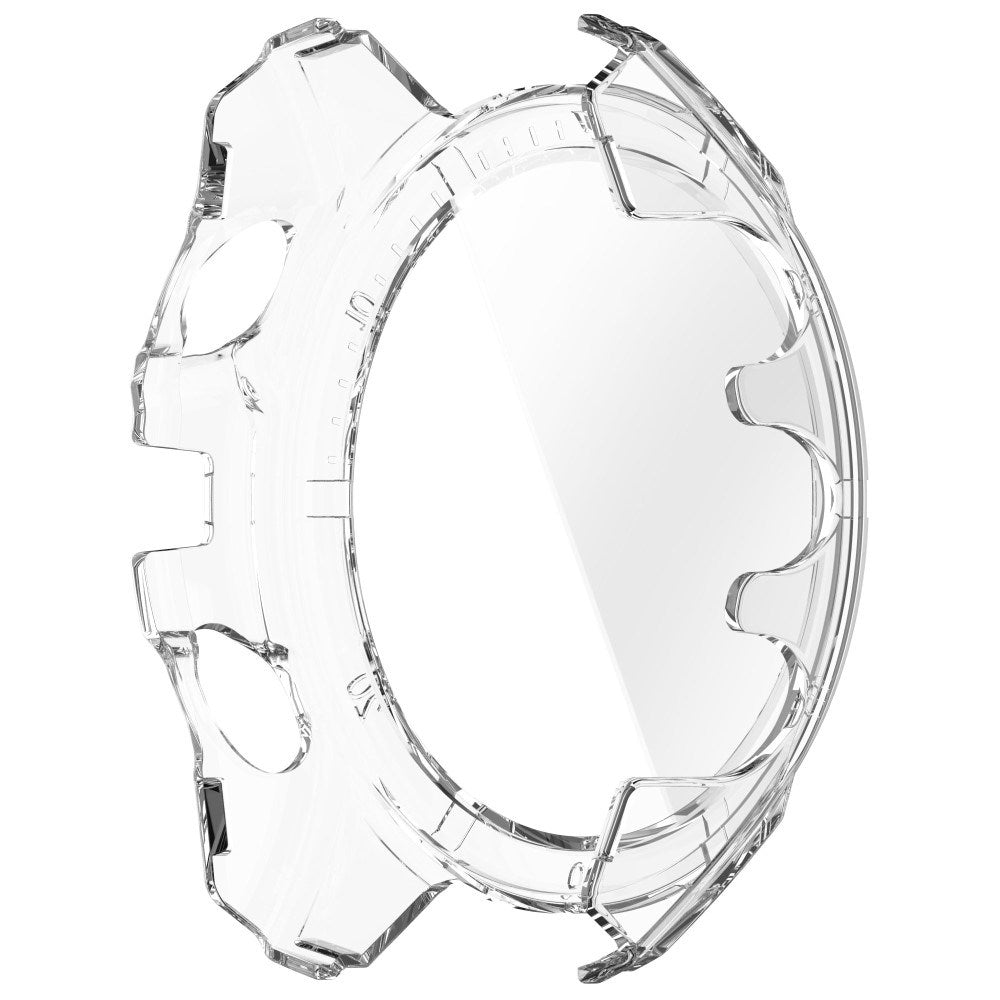 Garmin Tactix 8 AMOLED (51mm) - Hårdt Plastik Cover m. Beskyttelsesglas - Gennemsigtig