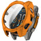 Garmin Tactix 8 AMOLED (47mm) - Hårdt Plastik Cover m. Beskyttelsesglas - Orange / Gul