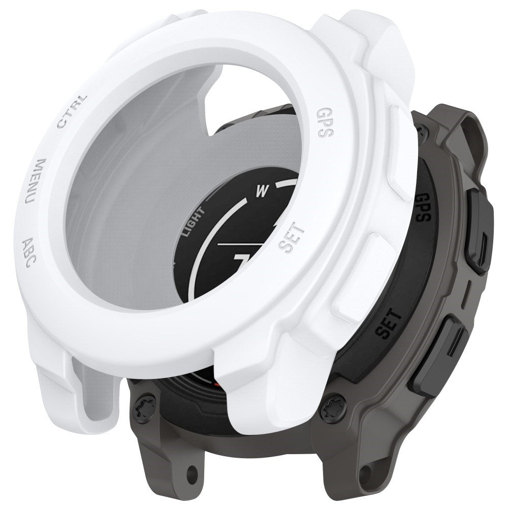 Garmin Instinct E (40mm) - Bumper Silikone Cover - Hvid