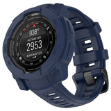 Garmin Instinct 3 AMOLED / Solar (45mm) - Bumper Silikone Cover - Blå
