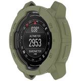 Garmin Instinct 3 AMOLED / Solar (50mm) - Bumper Silikone Cover - Army Grøn