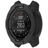 Garmin Instinct 3 AMOLED / Solar (50mm) - Bumper Silikone Cover - Sort