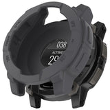 Garmin Instinct 3 AMOLED / Solar (50mm) - Bumper Silikone Cover - Grå