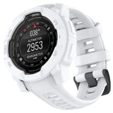 Garmin Instinct 3 AMOLED / Solar (50mm) - Bumper Silikone Cover - Hvid