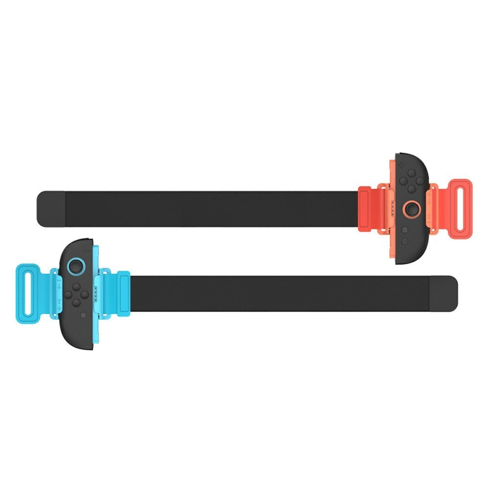 Rem til Controller - Nintendo Switch 2 - Håndled & Ben - 2 stk - Blå / Orange