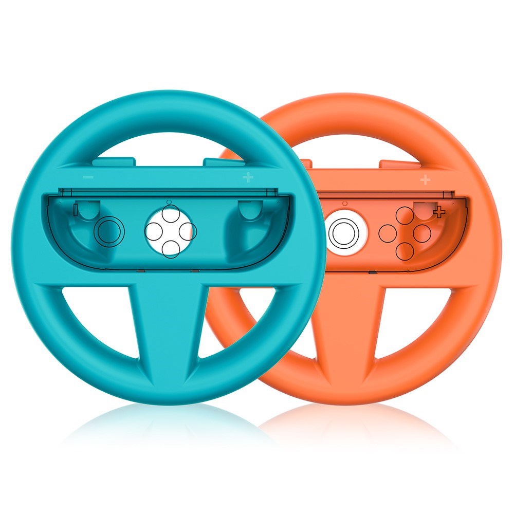 Racerrat til Controller - Nintendo Switch 2 - 2 stk - Blå / Orange