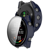 Garmin Forerunner 570 (42mm) Cover m. Indbygget Skærmbeskyttelse - Blå