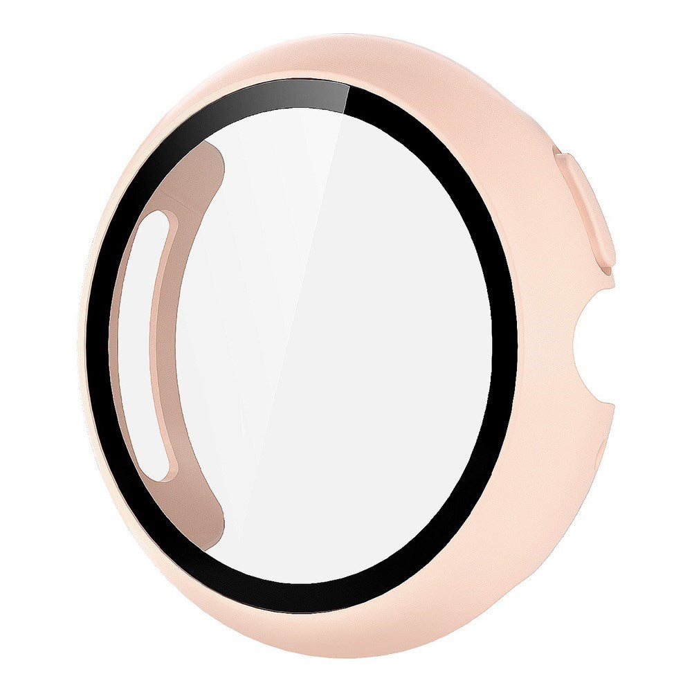 Google Pixel Watch 4 (41mm) Hårdt Plastik Case - Indbygget Skærmbeskyttelse - Fersken