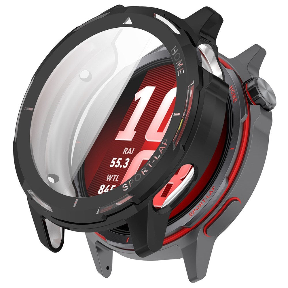 Huawei Watch GT Runner 2 Fleksibelt Plastik Case - Sort