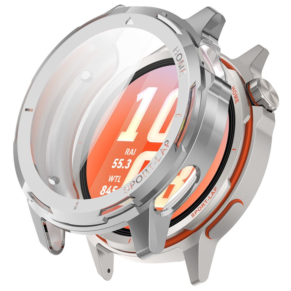 Huawei Watch GT Runner 2 Fleksibelt Plastik Case - Sølv