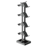 Universal Holder til Spillekonsol - 8 x Pladser - 3 x USB-A Stik - Sort
