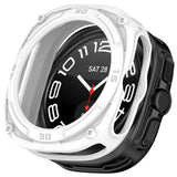 Samsung Galaxy Watch Ultra 2 (47mm) Fleksibelt Plast Armor Cover m. Stødabsorberende Effekt - Hvid