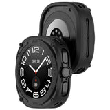 Samsung Galaxy Watch Ultra 2 (47mm) Fleksibelt Plast Armor Cover m. Stødabsorberende Effekt - Sort