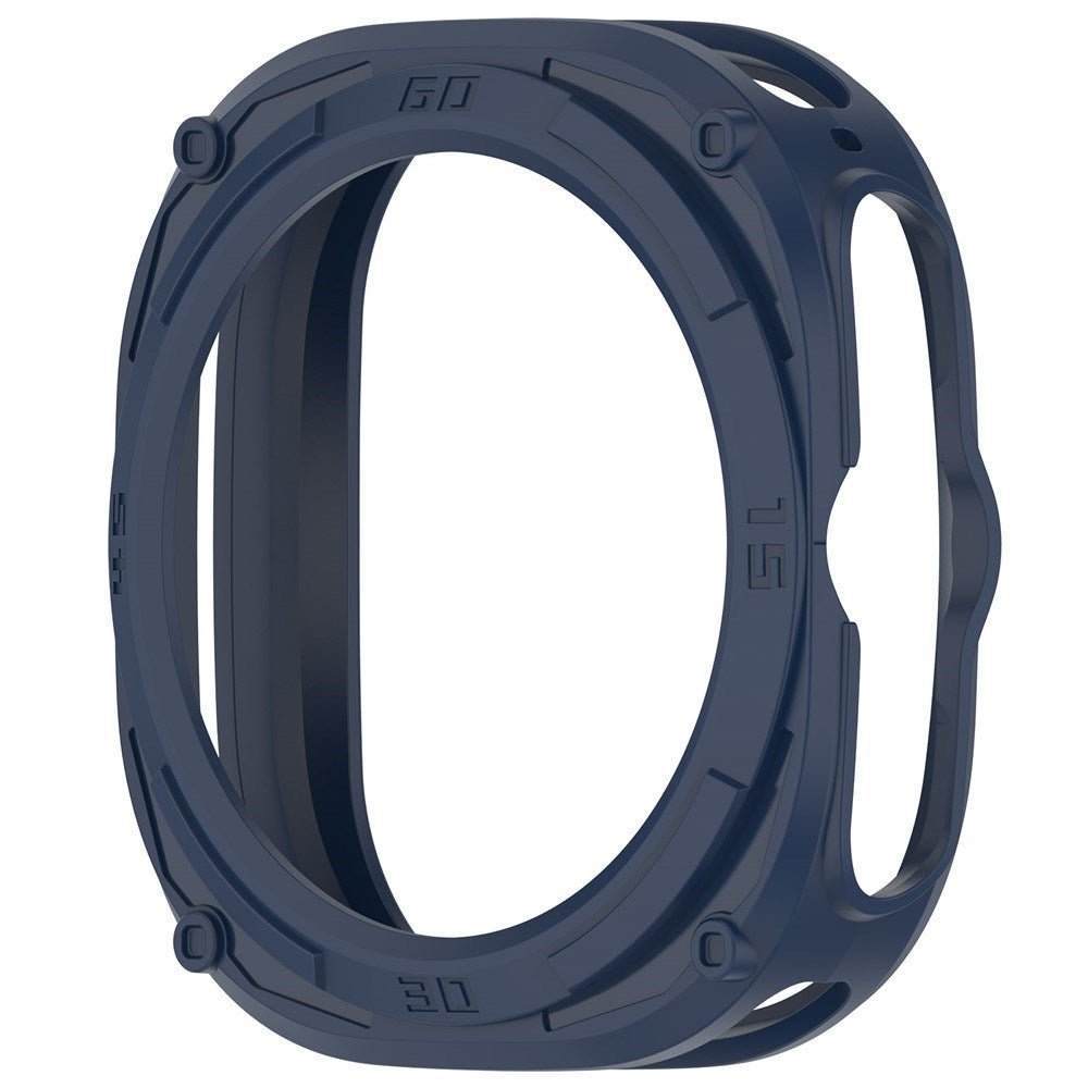 Samsung Galaxy Watch Ultra 2 (47mm) Fleksibelt Plast Armor Cover m. Stødabsorberende Effekt - Blå