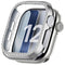 Apple Watch Series 12 (42mm) Hårdt Plast Case - Sølv & Rhinsten