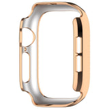 Apple Watch Series 12 (46mm) Hårdt Plast Case - Rose Gold & Rhinsten