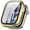 Apple Watch Series 12 (46mm) Case m. Indbygget Hærdet Glas Skærmbeskyttelse - Guld