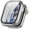 Apple Watch Series 12 (46mm) Case m. Indbygget Hærdet Glas Skærmbeskyttelse - Sølv
