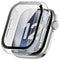 Apple Watch Series 12 (46mm) Case m. Indbygget Hærdet Glas Skærmbeskyttelse - Gennemsigtig