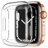 EIDERWOOD Apple Watch Series 12 (46mm) Fleksibel Plastik Cover - Gennemsigtigt