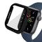 Apple Watch 9/8/7 (45 mm) ENKAY-deksel og herdet glass - svart