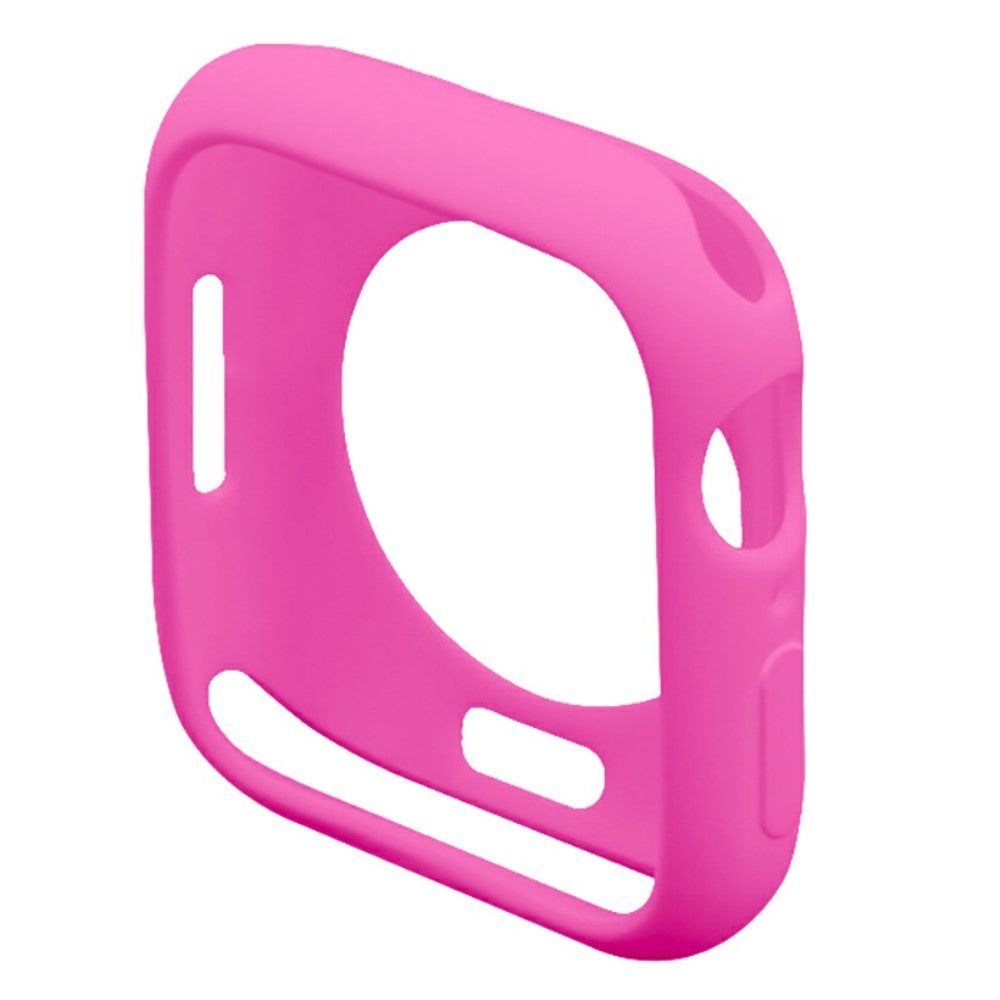 Apple Watch 9/8/7 (41 mm) Candy Color fleksibelt plastdeksel - rosa