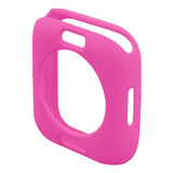 Apple Watch 9/8/7 (41 mm) Candy Color fleksibelt plastdeksel - rosa