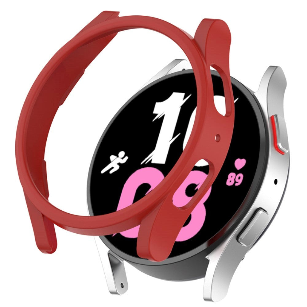 Samsung Galaxy Watch 4 / 5 (44mm) deksel i hardplast - rød