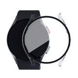 Samsung Galaxy Watch 7 / 6 / 5 / 4 / FE (40 mm) Hard Plastic Deksel m. Innebygd skjermbeskytter - Gjennomsiktig