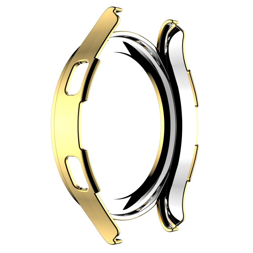 Samsung Galaxy Watch 4 / 5 44mm hardplastdeksel m. Rhinestone - Gull