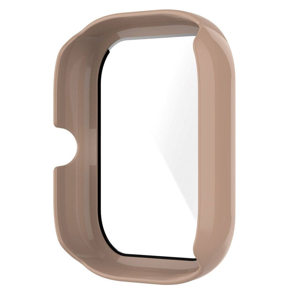 Amazfit Bip U / Bip U Pro Hard Plastic Case m. Innebygd skjermbeskytter - Rosa