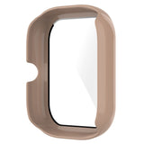 Amazfit Bip U / Bip U Pro Hard Plastic Case m. Innebygd skjermbeskytter - Rosa