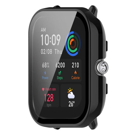 Amazfit GTS 4 Mini Hard Plastic Case m. Innebygd skjermbeskytter - Svart