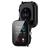 Amazfit GTS 4 Mini Hard Plastic Case m. Innebygd skjermbeskytter - Svart