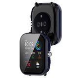 Amazfit GTS 4 Mini Hard Plastic Case m. Innebygd skjermbeskytter - blå