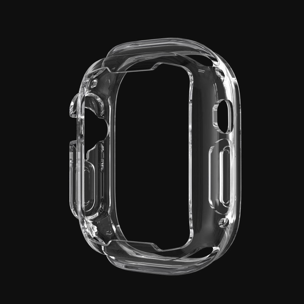 Apple Watch Ultra 1/2 (49 mm) fleksibelt TPU-plastdeksel – gjennomsiktig