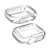 Apple Watch Ultra 1/2 (49 mm) fleksibelt TPU-plastdeksel – gjennomsiktig