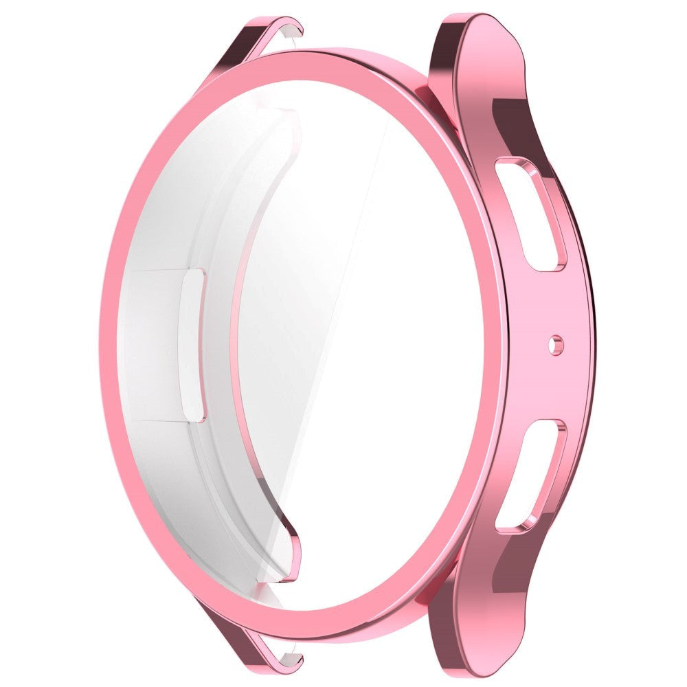 Samsung Galaxy Watch 6 (44 mm) fleksibelt plastdeksel m. Innebygd skjermbeskytter - Rosa