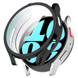 Samsung Galaxy Watch 6 (44 mm) fleksibelt plastdeksel m. Innebygd skjermbeskytter - Svart