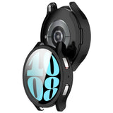 Samsung Galaxy Watch 6 (40 mm) fleksibelt plastdeksel m. Innebygd skjermbeskytter - Svart