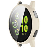 Garmin Vivoactive 5 hardplastdeksel m. Innebygd skjermbeskytter - Creme White