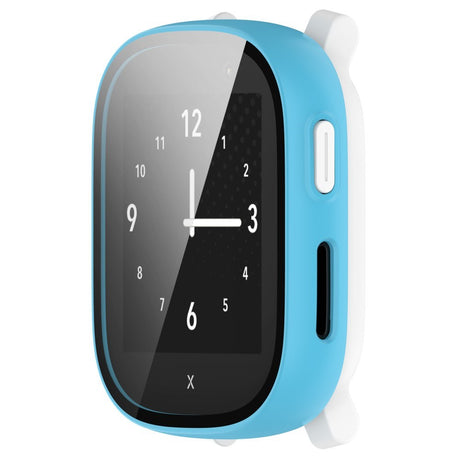 Xplora X6Play deksel av hardplast m. Innebygd skjermbeskytter - blå