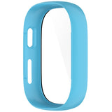 Xplora X6Play deksel av hardplast m. Innebygd skjermbeskytter - blå