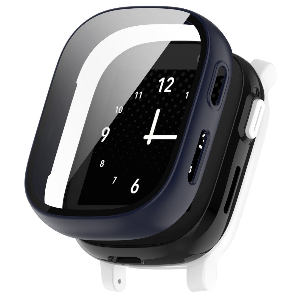 Xplora X6Play deksel av hardplast m. Innebygd skjermbeskytter - Mørkeblå